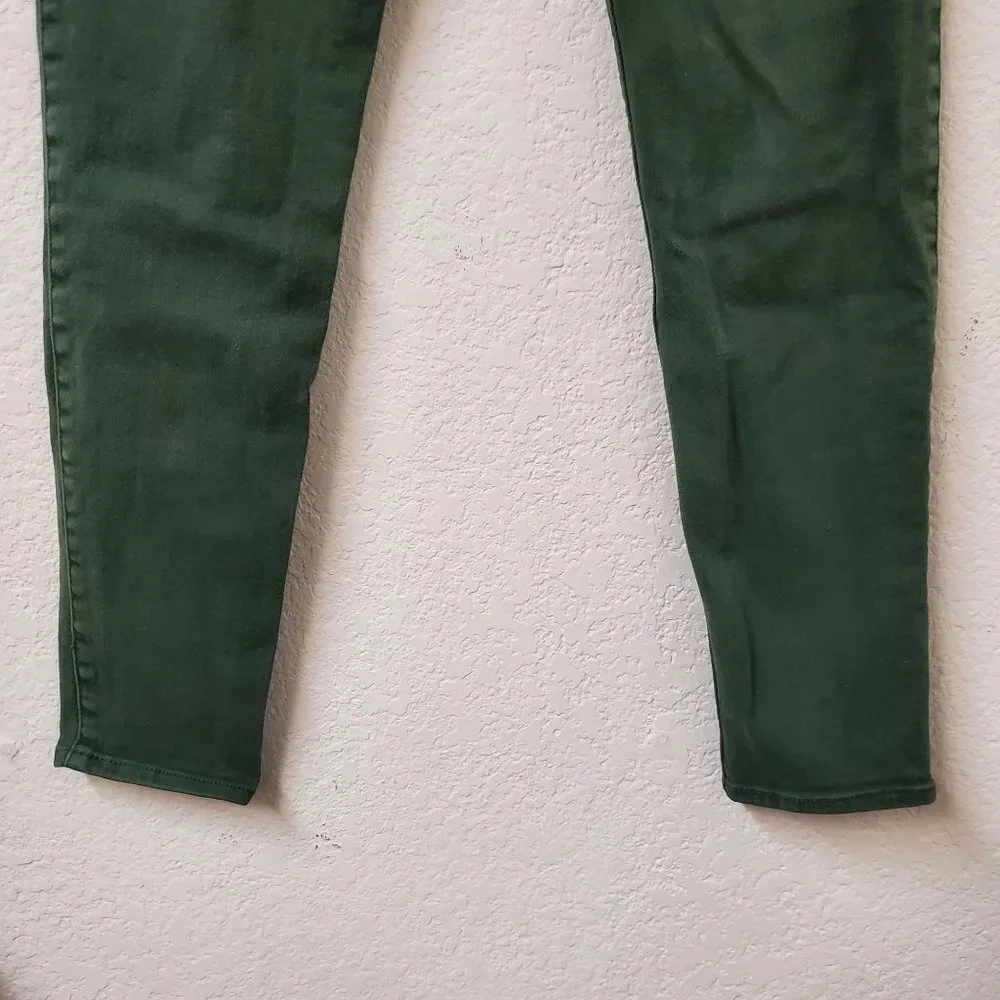 Abercrombie & Finch Skinny Jean Green Women's Size 4 (WP229) - Picture 7 of 8